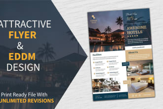 design business flyer and promotional flyers