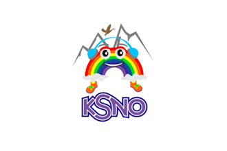 make amazing outstanding rainbow logo