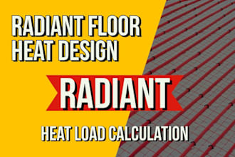do a radiant floor heating design