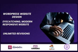 build modern and responsive wordpress website design