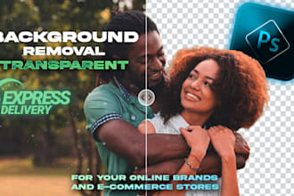 remove background, transparent, edit product or model pics fast