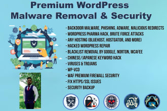 fix hacked websites, wordpress malware removal, security