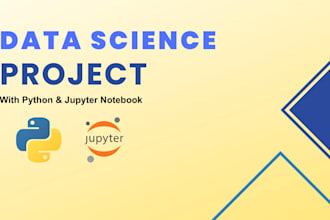 do data science and analysis projects with jupyter notebook