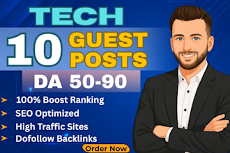 publish article, tech guest post, high da guest post on tech blog