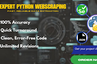 build a custom web scraper and automate data extraction