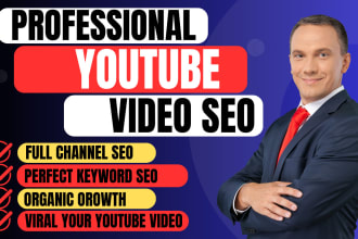 youtube channel SEO and video optimization for top ranking on search result