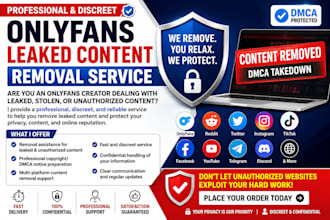 takedown your leaked content of onlyfans under dmca