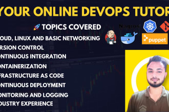 be your online tutor for devops engineer