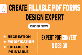 create fillable pdf forms convert document fillable pdf or printable