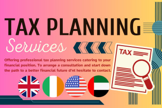 do tax planning for UK, ireland and offshore companies