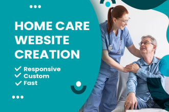 create a home care website
