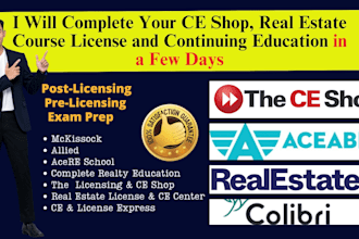 do ce shop, real estate course continuing education real estate license