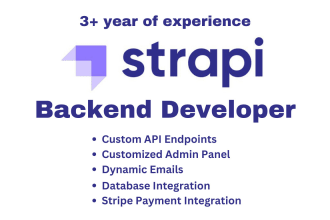 develop your cms using strapi backend