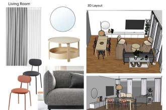 do interior design floor plan and ikea shopping list