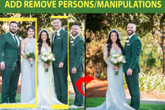 add remove person, objects, photo manipulation and photo editing