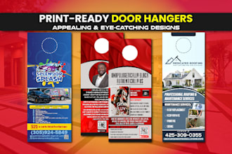 custom door hanger design for your business