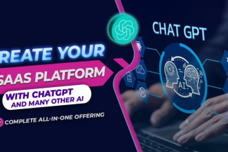 do ai saas web app, ai web application, saas ai integration, bubble io, saas app