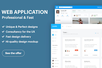 design your dashboard CRM saas web application