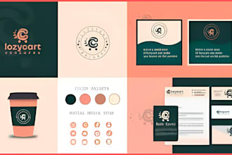 create business logo, brand identity design and branding kit