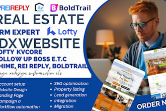 do boldtrail kvcore, lofty, kv core agent CRM, chime, idx realtor follow up boss