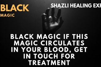 diagnose and remove black magic