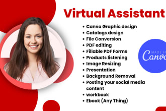 be your canva pro virtual assistant for graphics designs