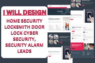 generate home security locksmith door lock cyber security, security alarm leads