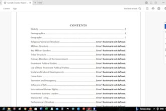 create research studies and executive reports