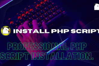 install setup and customize any codecanyon PHP script on your server