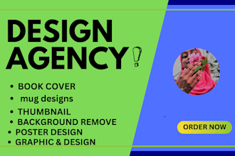 create any kind of graphic designs for your work on cheap