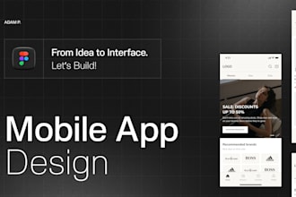 do awesome UX UI design for your mobile app design