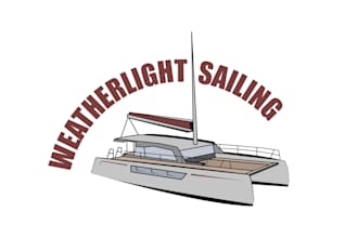 design existing viewable weather light sailing logo