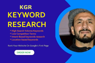 best kgr keywords research