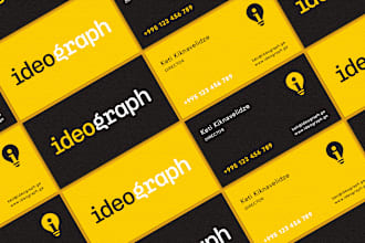 design business card, roll up banner, magazine, calendar
