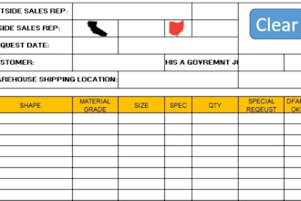 design custom excel and word formats and templates