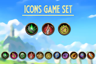 create icon for board game, frame card, tcg