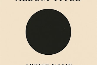 creo delle grafiche per album musicali