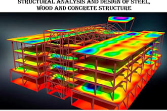 do structural analysis and design of structural engineering steel structure