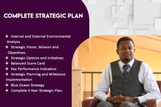 design your strategic plan and marketing plan