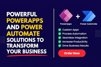 develop powerapps and power automate solutions