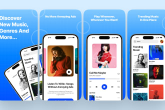 design trendy screenshots for app store play store