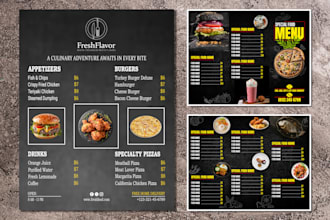 do restaurant menu, food menu, digital menu, fast food menu