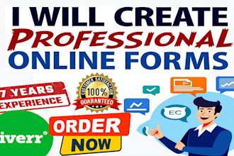 create jotform, google form, cognito form, typeform, online form, surveys