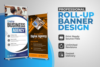 design elegant signage,roll up banner,billboards