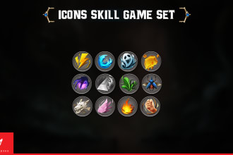 create a amazing icons for your amazing game