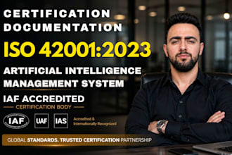 provide iso 42001 artificial intelligence management system certification