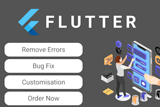 develop flutter mobile app for IOS and android