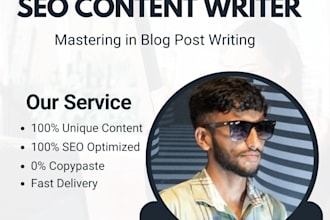 write a blog post for you