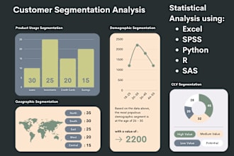 expertly do your python, spss, and excel data analysis and visualization tasks