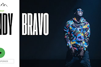 design a spotify artist banner